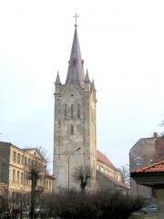 Jāņa baznīca no Rīgas ielas
