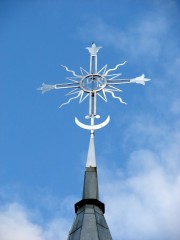 Stoļerovas katoļu baznīcas krusts
