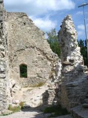 Развалины замка в Кокнесе