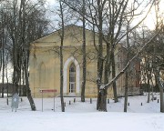 Vecpiebalgas luterāņu baznīca ziemā