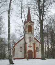 Ķempju baznīca ziemā