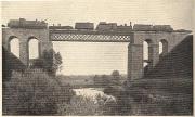 Bruņu vilciens uz tilta 1919. gadā