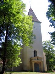 Vērgales baznīcas tornis