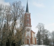 Lubānas luterāņu baznīca ziemā